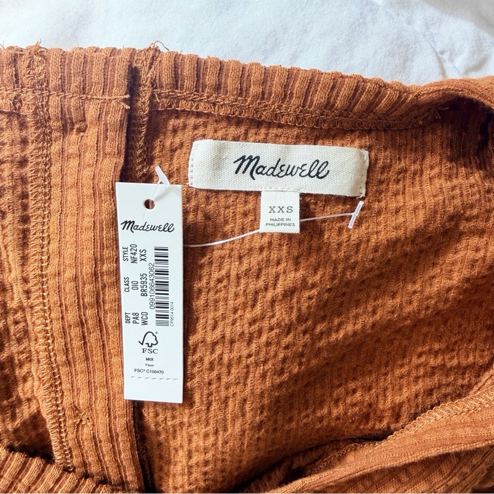 Madewell Knit Seersucker Patch Pocket Tank - Picture 6 of 6
